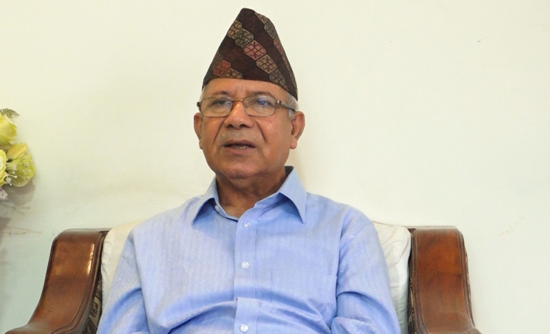 नेपालले संघीयता जोखिममा पर्ने अवस्था देखियो : नेकपा एकीकृत समाजवादीका अध्यक्ष माधवकुमार नेपाल
