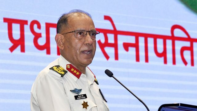 सेनाले हतियार खरिद गर्ने योजना बनाएको छैन : नेपाली सेनाका प्रधानसेनापति प्रभुराम शर्मा