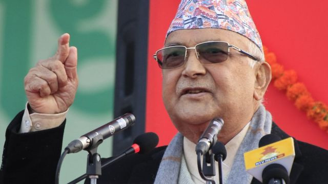 एमालेका अध्यक्ष केपी शर्मा ओलीले प्रधानमन्त्रीजीले त्यो नक्सा हटाउनुस्, गल्ती सच्याउनुस् भनेर भारत सरकारसँग कुरा गर्नुपर्छ’