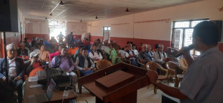 भीमसेन थापा गाउँपालिकाद्धारा माओवादी केन्द्र का  अगुवा नेता कार्यकर्तालाई दुई दिने स्कुलिङ