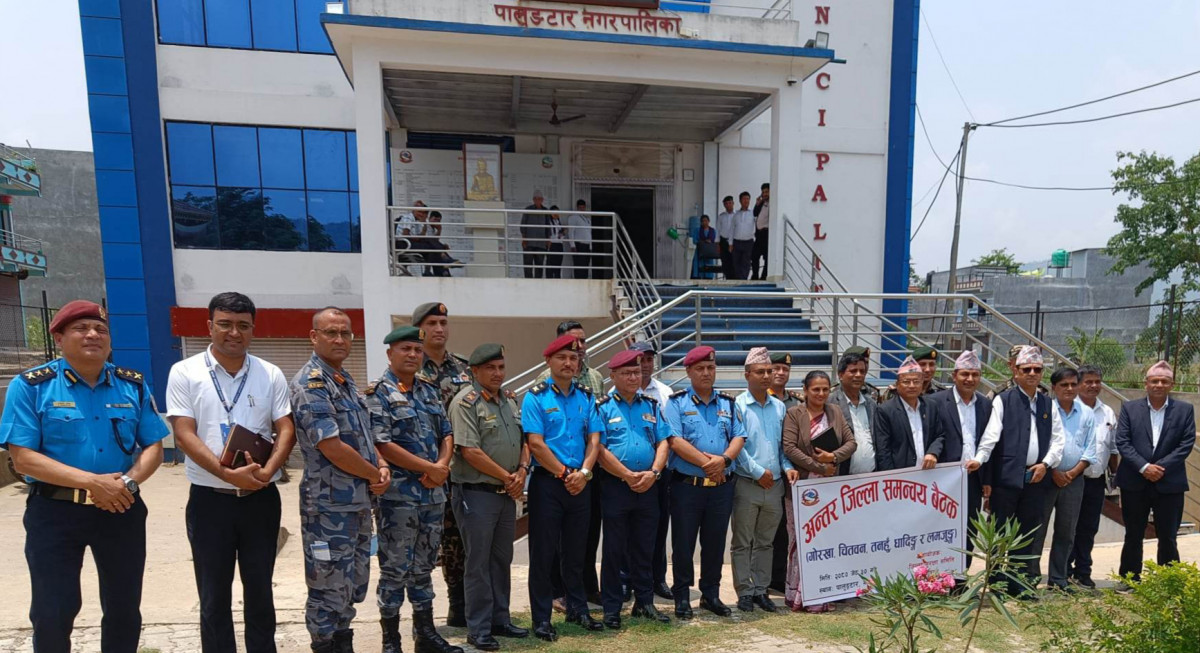 चार जिल्लाको  सिडियो  र सुरक्षा   प्रमुखहरुको बैठक  पालुङटारमा यति कुराको निर्णय   भयो
