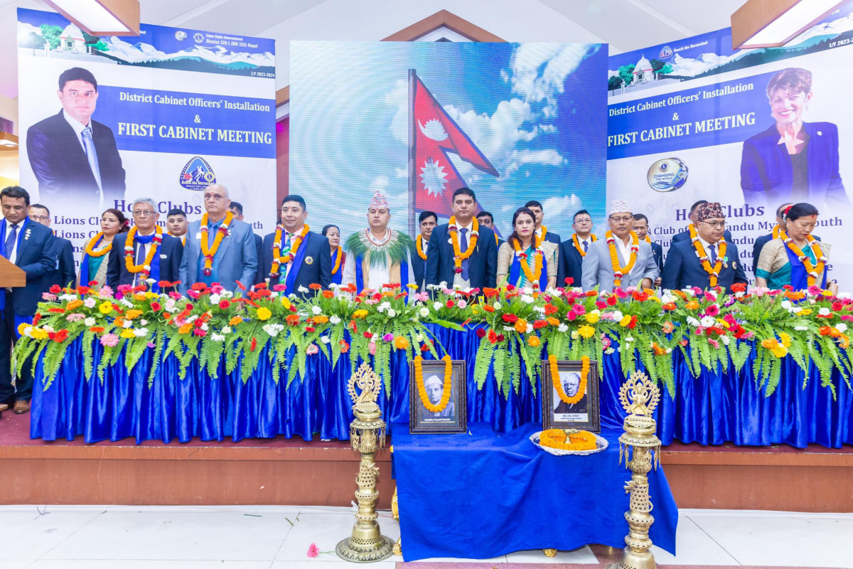 लायन्स क्लव इन्टरनेशनल डिष्ट्रिक्ट ३२५ एल नेपालको प्रथम क्याबिनेट बैठक सम्पन्न (फोटो फिचरसहित)