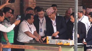 १५५ किलो भनिएको सुन टक्सार महाशाखाले जोख्दा ६० किलो ७८९ ग्राम पुग्यो