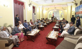 एमालेद्धारा राष्ट्रपतिले बोलाएको बैठक बहिस्कार