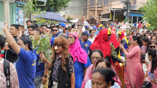 ताकुकोटको गाईजात्रा काठमाडौँमा ( केही तस्बिरहरु)