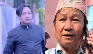 मेयर हर्क साम्पाङलाई प्रश्न गर्ने एक युवक पक्राउ