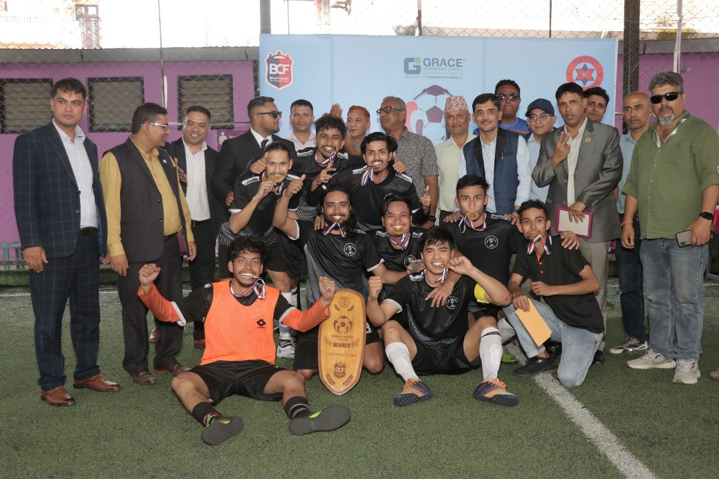 पूर्वाञ्चल विश्वविद्यालय कप फुटसलको उपाधि कलेज अफ बायोमेडिकललाई