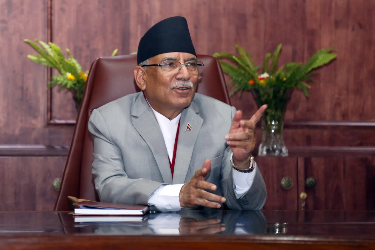प्रधानमन्त्री दाहाल भूकम्प प्रभावित क्षेत्रको अवलोकन गर्न बझाङ जादै