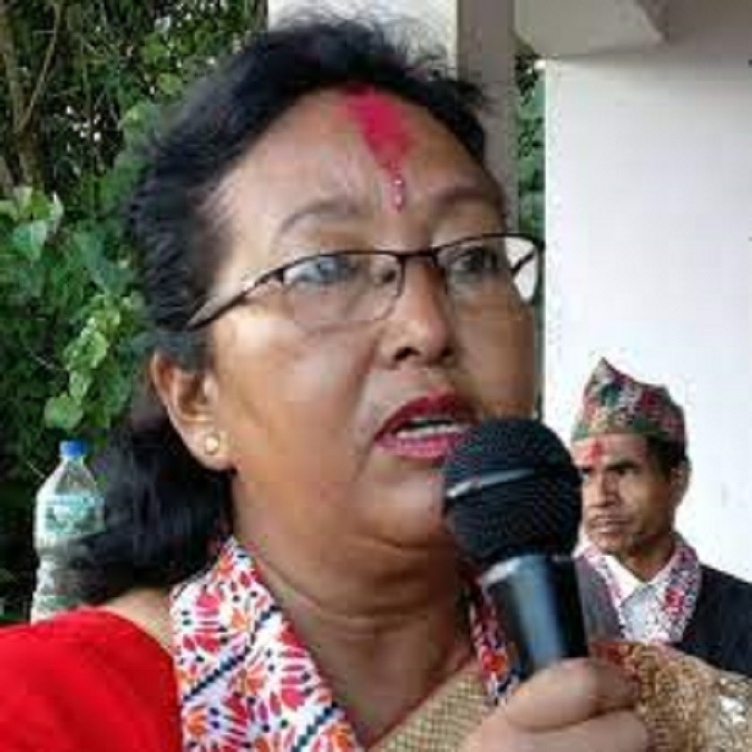 मृतक शाहलाई न्याय दिन सरकारसँग माग : काँग्रेसकी सांसद सरस्वती बजिमय