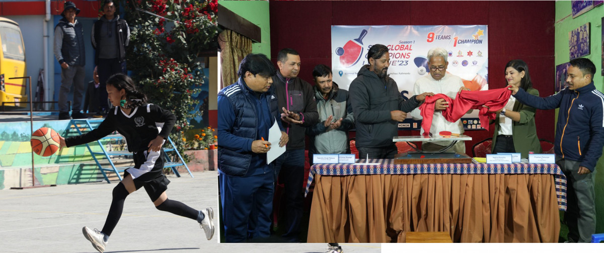 दोश्रो तार्केश्वर मेयर रनिङ शिल्ड खेलकुद प्रतियोगितामा टेबलटेनिसको स्वर्णमा  ‘क्लिन स्विप’ ,बास्केटबलमा एलएनएको दोहोरो जित