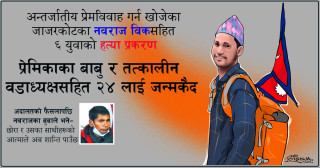  रुकुम पश्चिमको चौरजहारीकाे सोती गाउँमा नवराज विकसहित ६ जनाको हत्या प्रकरणमा २४ जनालाई जन्मकैद