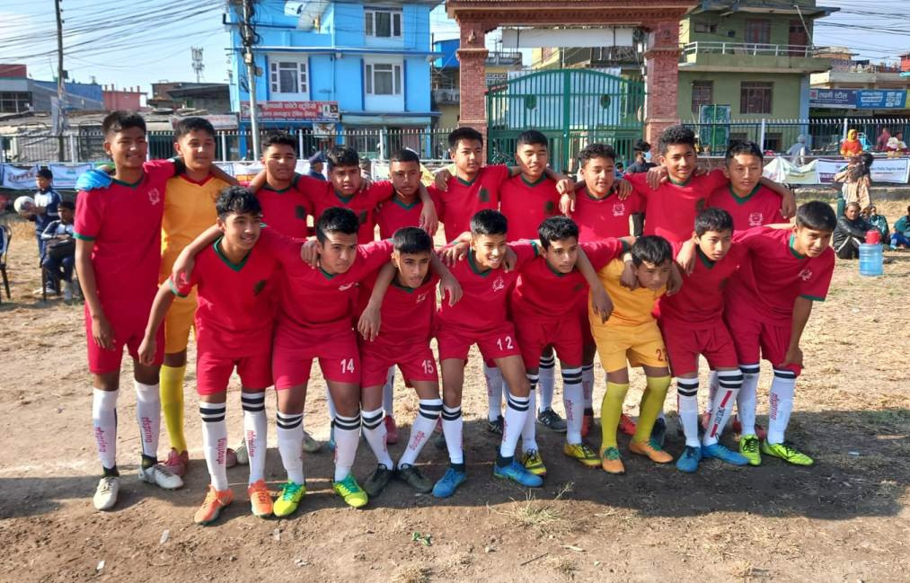 १६ औं फेका कप अन्तरविद्यालय छात्र फुटबल प्रतियोगितामा हाइल्यान्ड क्वाटरफाइनलमा प्रवेश