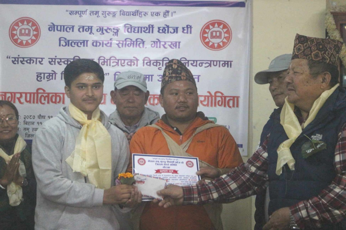 वक्तृत्वकला प्रतियोगितामा सरस्वती मा. विका समिप खत्री प्रथम