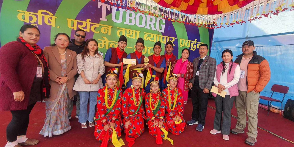 नगरपालिकामा भएको अन्तर मावि नृत्य प्रतियोगितामा शक्ति मावि पहिलो