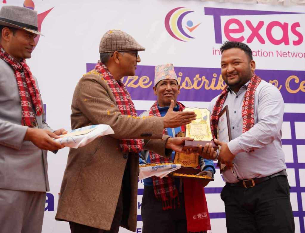 धावक रोकाय र रेफ्री श्रेष्ठ सम्मानित