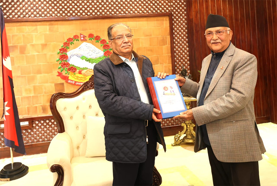 नेकपा एमालेले सरकारलाई बुझाएको ७५१ बुँदे माग दराजमा थन्किन नपाउन