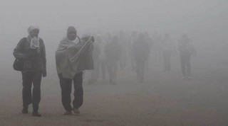 मधेस प्रदेशको तराईमा आज फेरि बाक्लो हुस्सु लाग्यो 