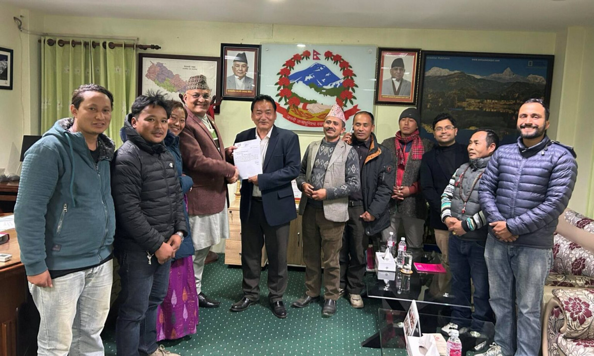 प्रदेश सरकारलाई बुझायो चुमनुब्री गाउँपालिकाले विभिन्न योजनामा बजेट आग्रह