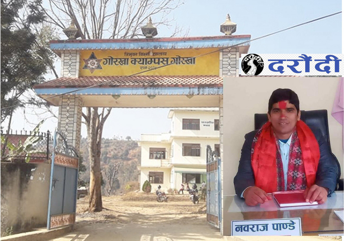 गोरखा क्याम्पसको प्रमुखमा पाण्डे  नियुक्त