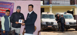 गण्डकी गाउँपालिका भित्रका सबै एम्बुलेन्स चालकलाइ फोन गर्दा पैसा नलाग्ने सिमकार्ड र मोबाइल हस्तान्तरण