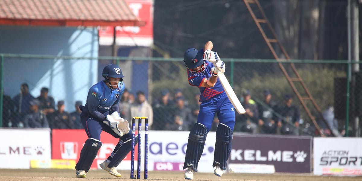 नेपालले नामिबियालाई दियो १६९ रनको लक्ष्य