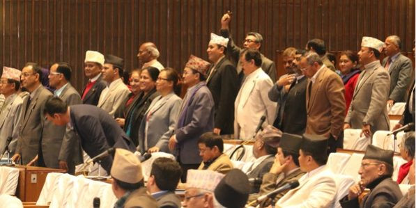 आज बसेको प्रतिनिधि सभा बैठक काँग्रेसको विरोधपछि स्थगित