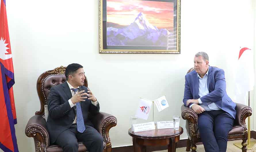 नेपालमा धेरै भन्दा धेरै अन्तर्राष्ट्रिय क्रिकेट आयोजनाका लागि वातावरण बनाइ दिन आग्रह