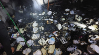 गाेरखाकाे बारपाक इङ्लिस बोर्डिङ स्कुलमा आगलागी ,अफिस कोठामा रहेको  सबै सामान जलेर नष्ट
