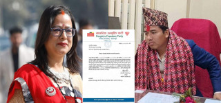 नागरिक उन्मुक्ति पार्टीका  नेता घनश्याम चौधरीलाई तीन महिनाको लागि निलम्बन