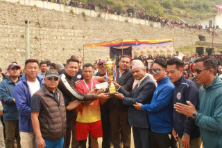 गण्डकी प्रदेश स्तरीय भलिबलको उपाधि पुरुषतर्फ नवलपुर र महिलातर्फ पर्वतलाई