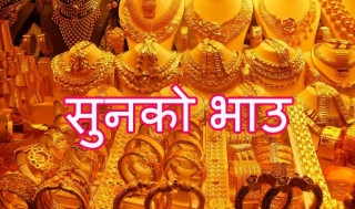 सुनको मूल्य बजारमा आज १६ सयले बढेर कारोवार हुदैँ 