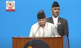 नेपाली कांग्रेसलाई इतिहासमा नराम्रो उदाहरण प्रस्तुत गर्ने : प्रधानमन्त्री  प्रचण्ड 