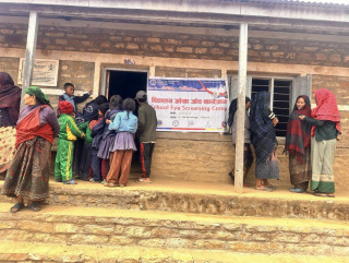 उत्तरी गोरखाको  धार्चे  गाउँपालिकामा तिन चरणको आँखा शिविर सम्पन्न, दुई हजार ९ सय जनाको परिक्षण   
