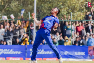 नेपालका सोमपालले लिए पहिलो विकेट