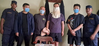 भक्तपुरमा  स्रोत नखुलेको ६९ लाख भन्दा बढी रकम सहित चिनियाँ नागरिक पक्राउ 