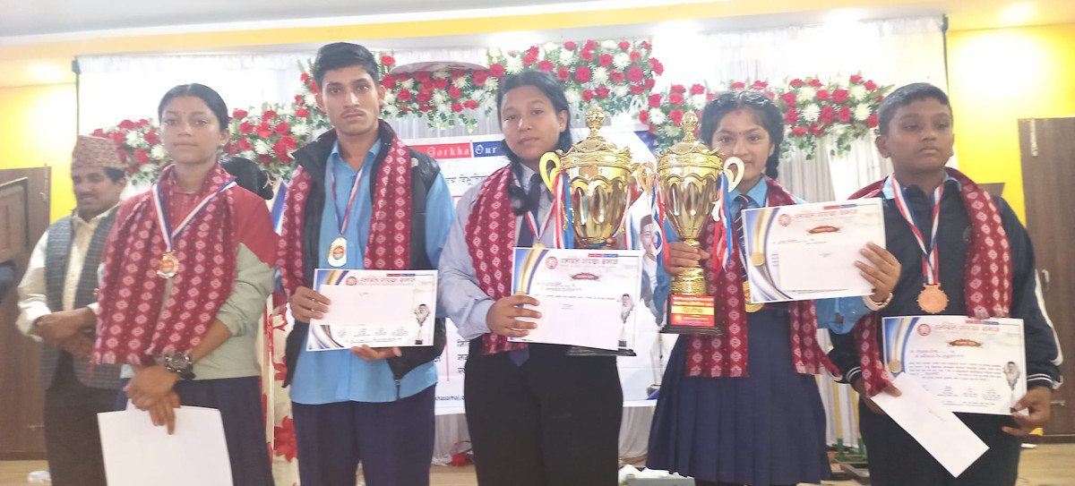 जिल्लामा भएको मावि स्तरिय वक्तृत्वकला प्रतियोगितामा  प्रथम उपरकोटी ,दोस्रो गोतामे र तेस्रो विश्वकर्मा