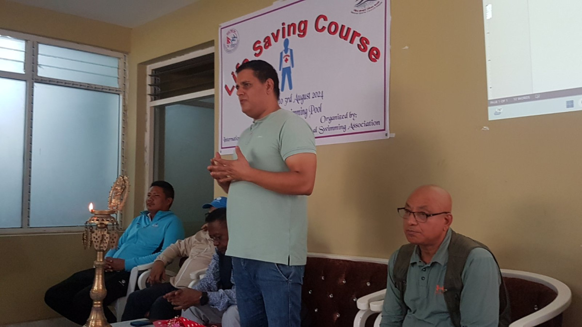 नेपाल पौडी संघले पोखरीमा डुबेर ज्यान गुमाउने घटना बढे पछि  जीवन रक्षको लागि तालिम सञ्चालन