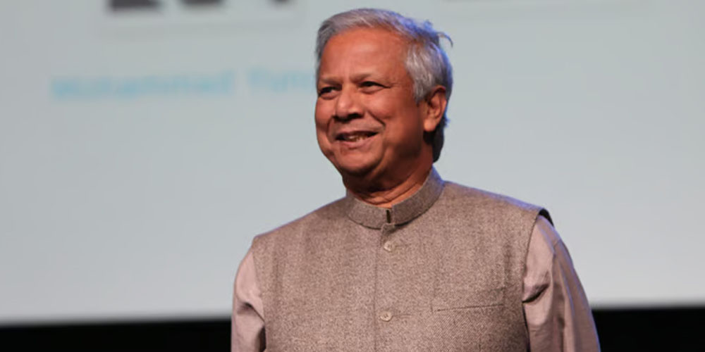 बंगलादेशमा आज फेरी सरकारको प्रमुखमा मोहम्मदले  पद तथा गोपनीयताको शपथ लिदै
