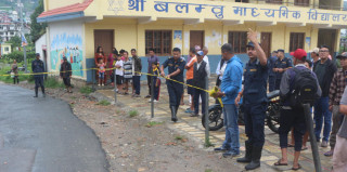 बलम्बु स्कुलको छेउमा शङ्कास्पद वस्तु फेला 