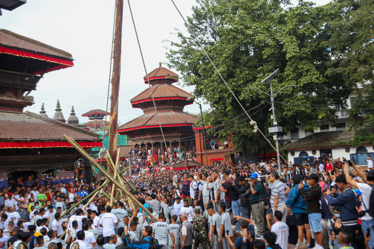 उपत्यकामा नेवार समुदायको इन्द्रजात्रा आजबाट सुरु हुदै 