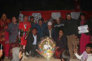सहिदलखनको चौँथो राष्ट्रपति रनिङ शिल्डको उपाधि रामेश्वरी माविलाई 