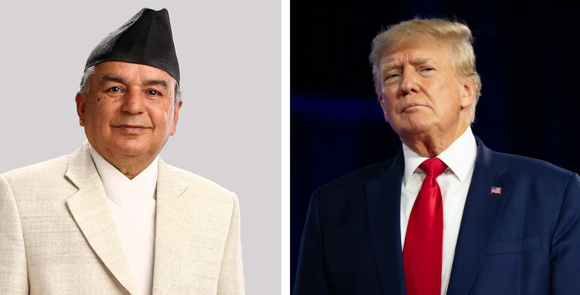 नेपालका राष्ट्रपति पौडेलले अमेरिकाको राष्ट्रपति ट्रम्पलाई दिए बधाई 