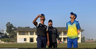 नेपालले टस जितेर पहिलो ब्याटिङ गर्दै