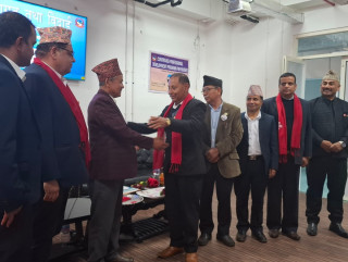 गोरखा  जिल्ला समन्वय समितिका प्रमुख थापा गोरखा अस्पतालको नियुक्ती