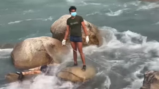  त्रिपुरासुन्दरी र आरुघाट नजिक खयर घारीको बुढीगण्डकी खोलामा एक शव फेला