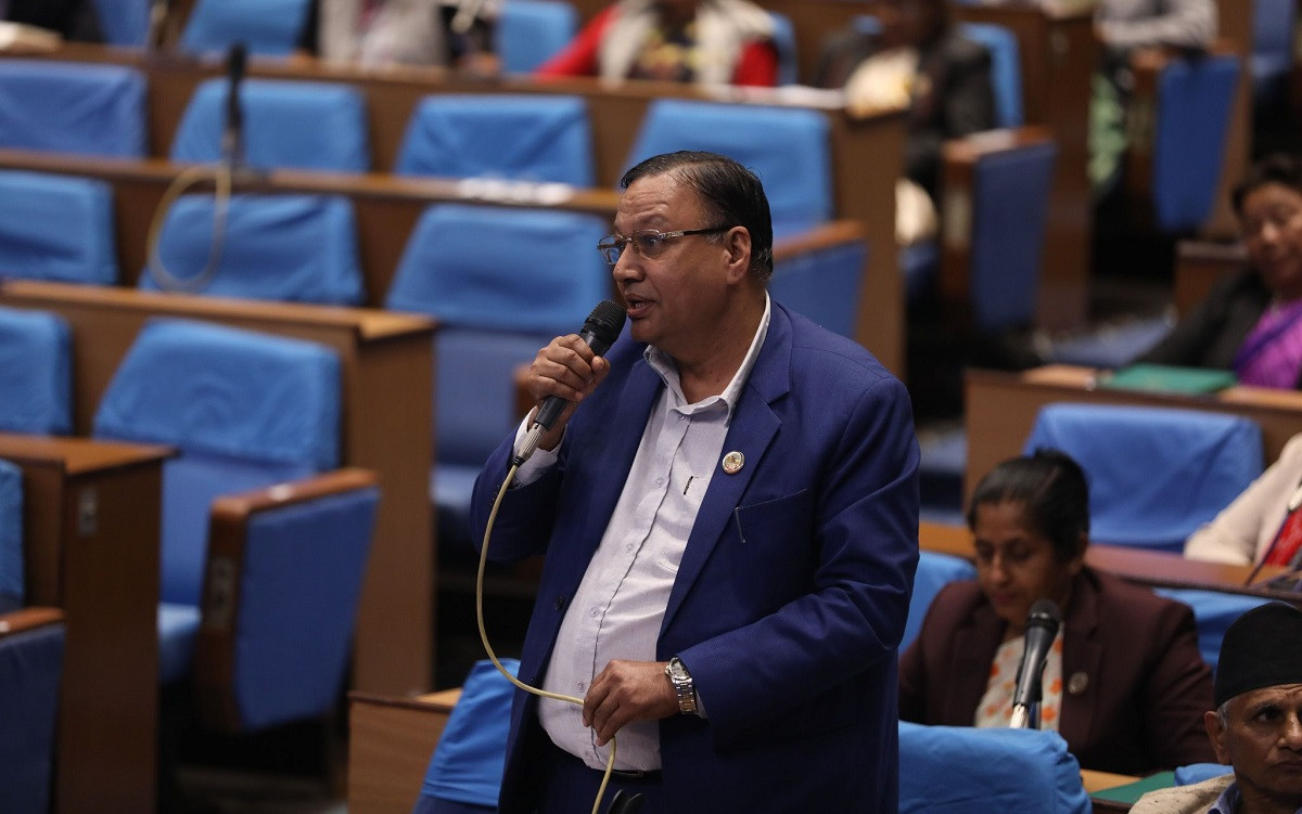 ग्रे लिष्टमा मुलुक परेको बेलामा जनताको भरोसाको केन्द्र बन्नुको सट्टा सरकारले विवेक गुमाउँदै  गयो  :  सांसद पौडेल
