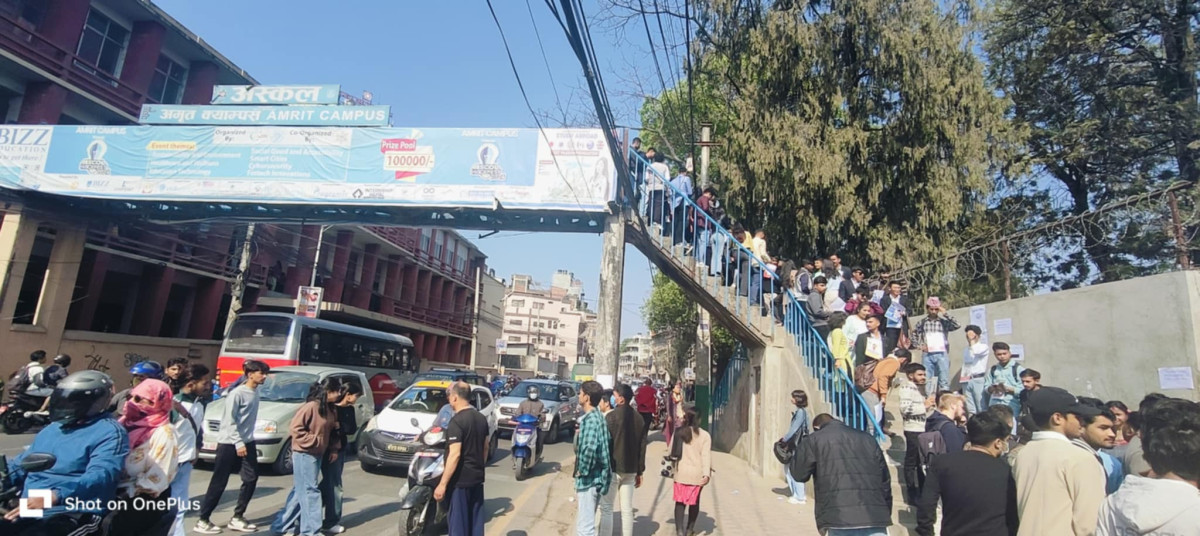 अमृत साइन्स क्याम्पस अस्कलमा चुनाव सम्पन्न,६८ प्रतिशत मत खस्यो