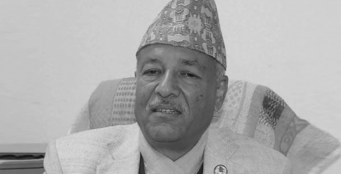  राप्रपाका पूर्वमन्त्री बोहराको निधन