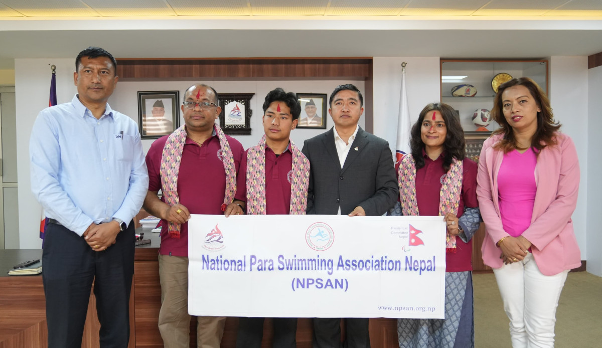 पारा विश्व पौडी सिरिजमा २ खेलाडी