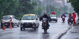 काठमाडौँमा हिजो साझा देखि नै हल्का बर्षा 